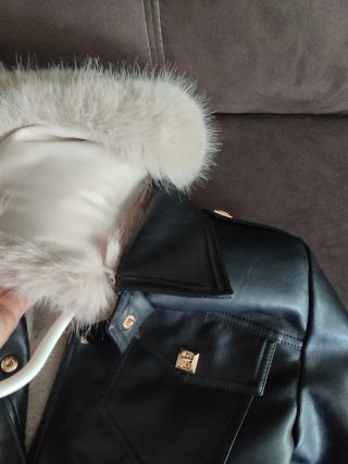 Chaqueta Chrsta peluda Talla M