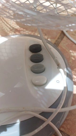 Gran ventilador de mesa Ariete