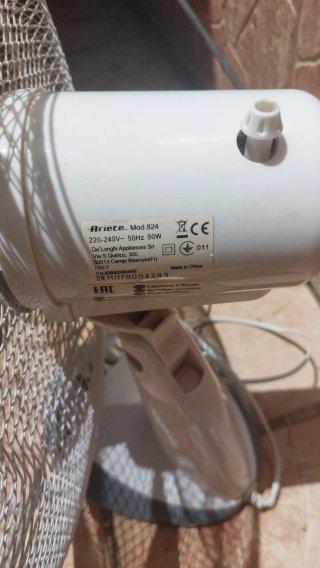 Gran ventilador de mesa Ariete