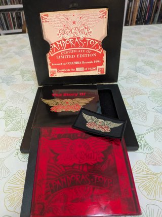 CD Aerosmith Edición Limitada no 2076