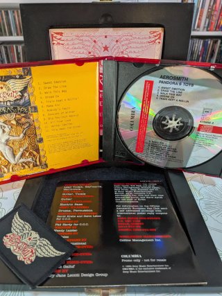 CD Aerosmith Edición Limitada no 2076