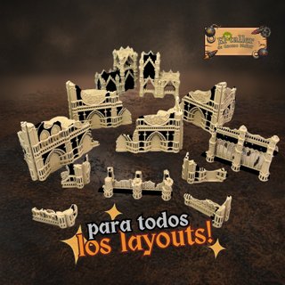 Escenografía 11 edición Warhammer 40k - GW y WTC
