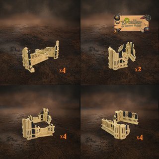 Escenografía 11 edición Warhammer 40k - GW y WTC