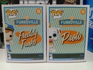 Funko Pop! FunkoVille SE Freddy y Proto