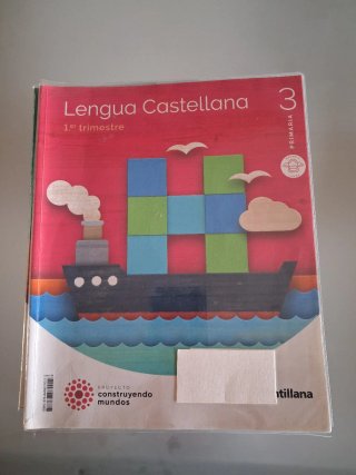 Libros de Lengua Castellana 3° de Primaria.