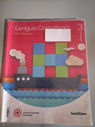 Libros de Lengua Castellana 3° de Primaria.