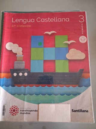 Libros de Lengua Castellana 3° de Primaria.