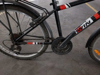 Bicicleta Rockrider 24 pulgadas Negra