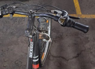 Bicicleta Rockrider 24 pulgadas Negra