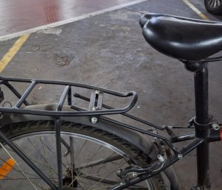 Bicicleta Rockrider 24 pulgadas Negra
