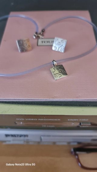 Colgante y Pendiente Tous Plata