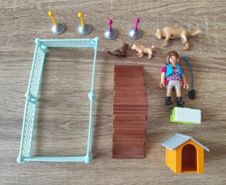 Playmobil Pack Entrenadora Perros
