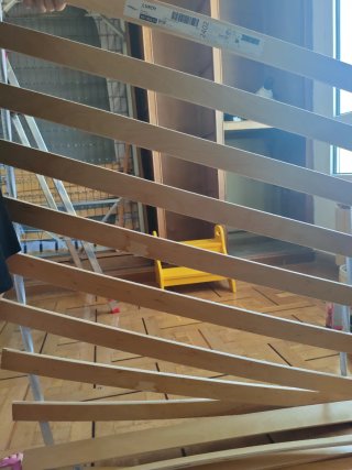 Lamas de somier LUROY Ikea madera