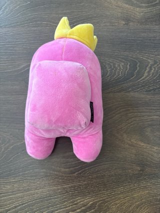 Peluche Among Us Rosa con Corona