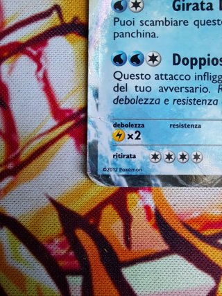 Kyogre EX Carta Pokémon Originale