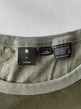 Camiseta G-Star RAW militar XS