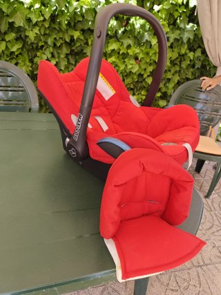 Maxi-Cosi Silla de Coche Roja
