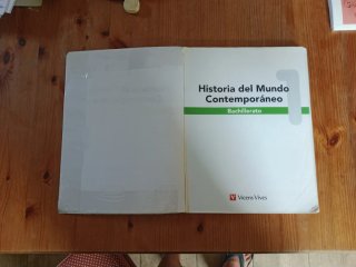 Historia del mundo contemporáneo 1 Bachillerato