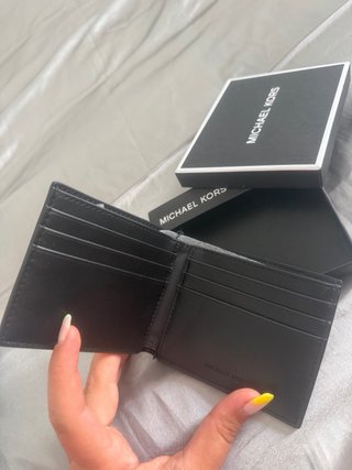 Portafoglio Michael Kors Nero da Uomo