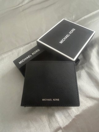 Portafoglio Michael Kors Nero da Uomo