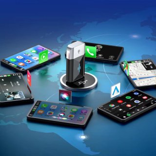 Adaptador Inalámbrico para Carplay y Android Auto