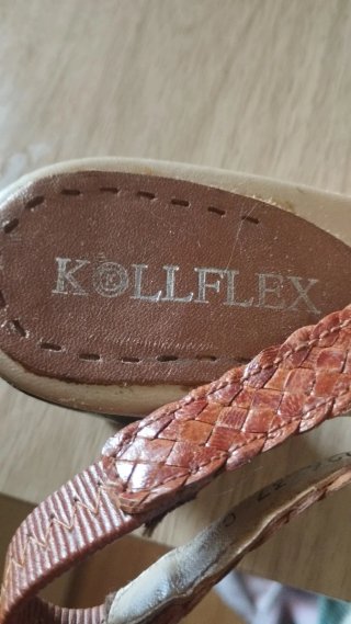 Sandalias de piel trenzada - 1
