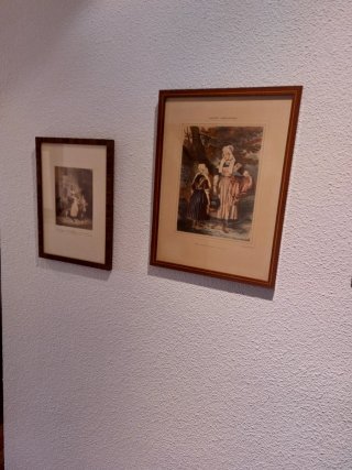 Lámina antigua Galerie Armoricaine