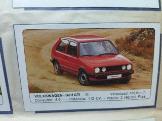 Volkswagen Golf GTI mk2 pre-serie 1986