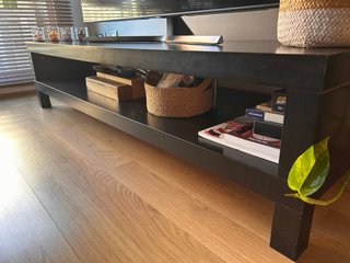 Mueble TV comedor LACK negro