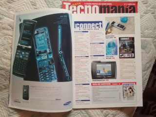 Lote 2 Revistas Tecnología: Connect y Tecnomanía.