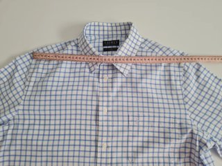 Camisa Ralph Lauren cuadros azul y blanco