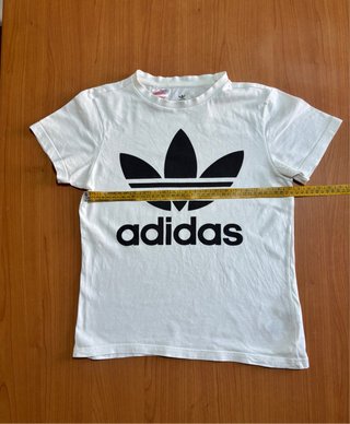 T-shirt Adidas Bianca Ragazzo 11-12 Anni