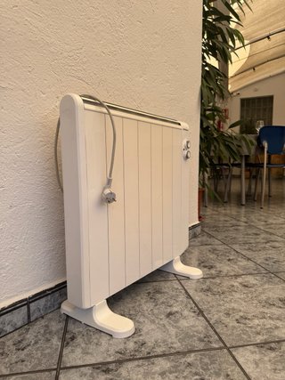 Radiador  Calor Azul Blanco
