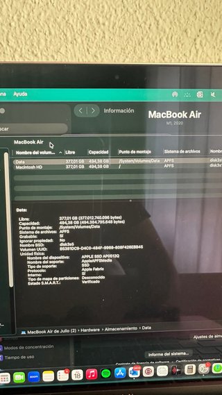 MacBook Air 2020 M1 Oro Rosa