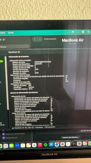 MacBook Air 2020 M1 Oro Rosa