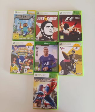 Lote Videojuegos Xbox 360 y Series X