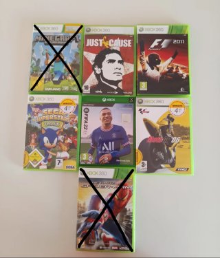 Lote Videojuegos Xbox 360 y Series X