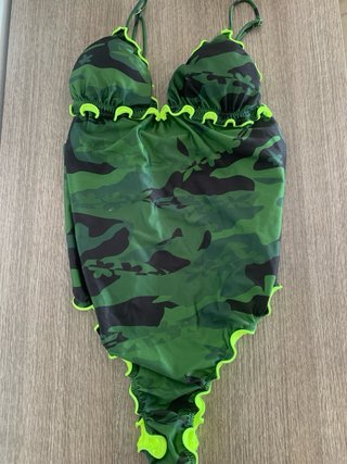 Costume intero F**K camouflage