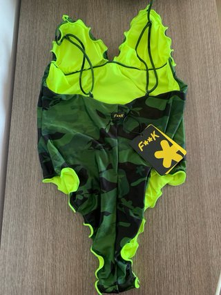 Costume intero F**K camouflage