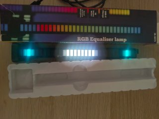 Lámpara RGB Ecualizador USB-C