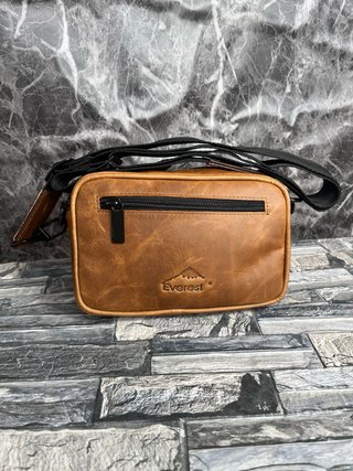 Bolso manos libres de cuero