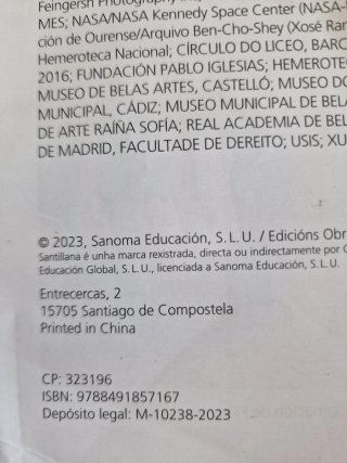 Libro historia 4eso obradoiro Santillana