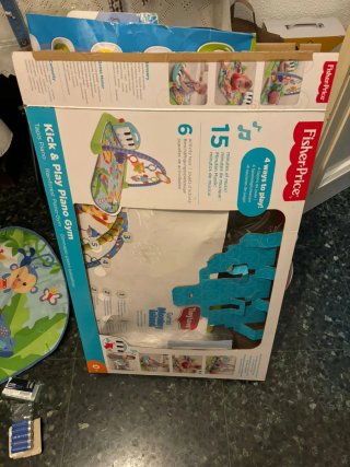 Gimnasio Fisher-Price con piano