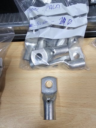 TERMINAL DE COMPRESION CON PALA
