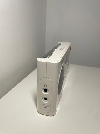 Radio Sangean PR-D7 FM Blanca