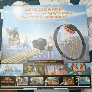 Ring fit Adventure switch