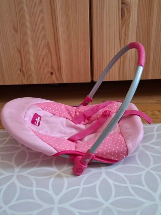 Silla de coche para muñecas Bebé Mimitos
