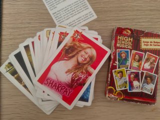 Juego de Cartas High School Musical Disney
