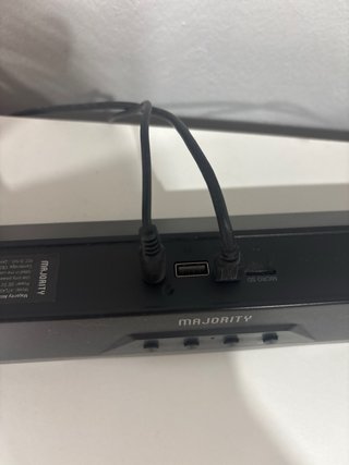 Altavoz Majority Negro para TV