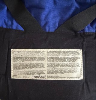 Mochila Portabebés Manduca First
